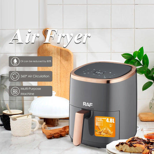 High-Capacity Intelligent Touchscreen Home Air Fryer