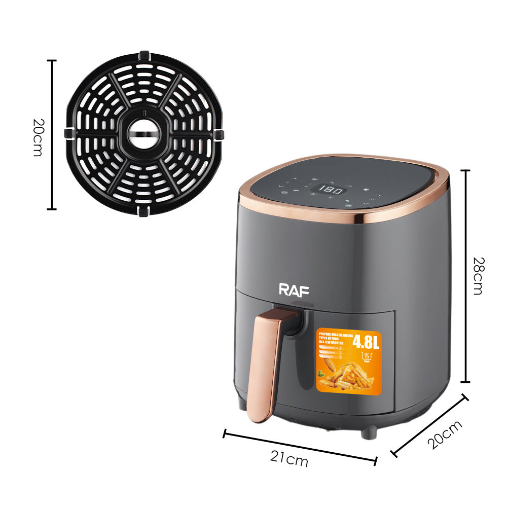 High-Capacity Intelligent Touchscreen Home Air Fryer